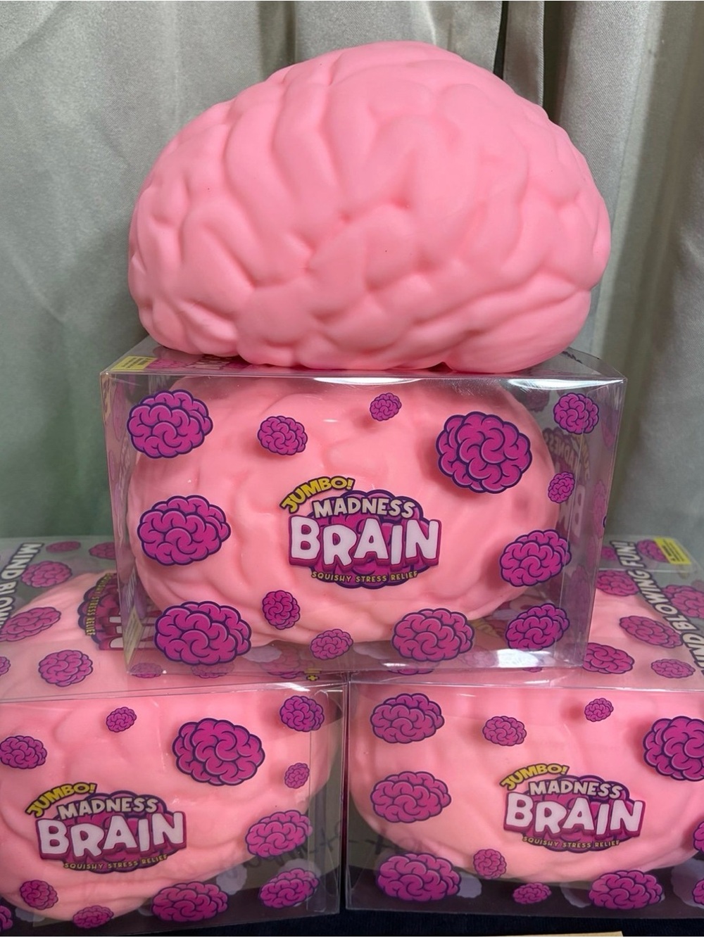 Jumbo Madness Brain Mind BlowJumbo Madness Brain Mind Blowing Squishy Fidget Toy